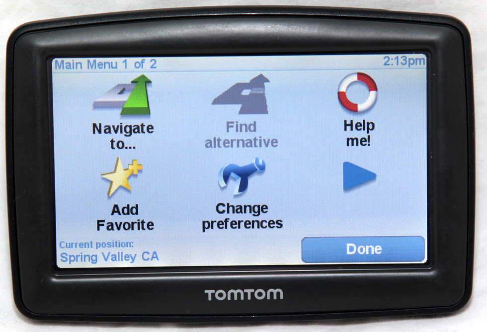 TomTom One XL 310 GPS Receiver Navigation System Free USA Map Updates N14644 eBay